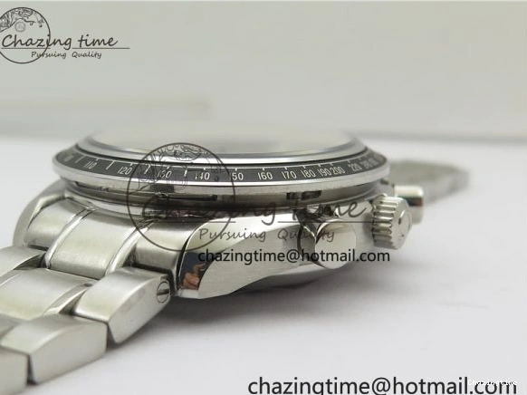 0507 Elegant Speedmaster Racing Master SS HRF 1:1 Best Edition White Dial on SS Bracelet A 7864